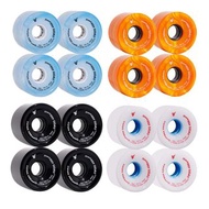 臺灣SwaggyGOAT衝浪滑板雲霧炫光輪刷街輪滑板輪大魚板高彈輪