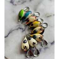 F35 clone (no lead) Gamakatsu blade, 100% blade gap, weight 8g, good anti-tangle