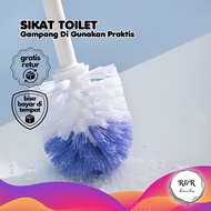 Anti-Slip Toilet Brush, Round Brush, Strong, Hygienic, and Durable, Multipurpose, Long Handle