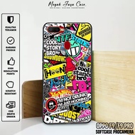 OPPO F9 Softcase F9 PRO/ - Case OPPO F9 PROhp F9 GRAFF Motif/ - Casing OPPO F9hp - Silicone OPPO F9h