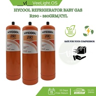 SPARE PART COMPRESSOR & AIR-COND HYCOOL REFRIGERATOR R290 - 380GRM/CYL