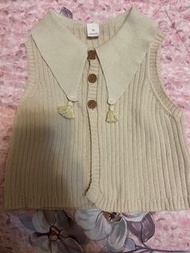 日本童裝birthday Cottoli 背心外套90cm