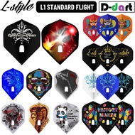 L STYLE DARTS FLIGHT - (L1 STANDARD) L1 PRO FLIGHT L PRO DART FLIGHT (SAYAP ARROW)