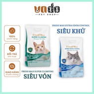[75KG] Cát vệ sinh cho mèo FRESH MAX (America Litter 10L) American Cát vệ sinh cho mèo siêu khử mùi 