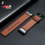 Leather Watch band For Garmin Fenix 5/5x/5S Fenix7/7x/7S Fenix 3 HR Fenix 6/ 6x pro Forerunner 945 935 20mm 22mm 26mm Watchband Smartwatch Band