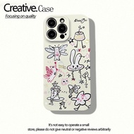 Cute scribble Cartoon Phone Hardcase For VIVO S12 Y15S Y15A Y15C Y01 Y10 Y17 Y3 Y12 Y15 Y19 Y5S Z5I 