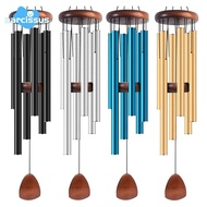 NARCISSUS Aluminum Wind Chimes, Aluminum 37 Inch Metal Tubes Windchime,  Pendant 6 Rods Large Wind B