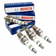 Bosch Germany Audi Volkswagen Skoda Spark Plugs F7LTCR, 1 Set 4 Pieces, Made in Germany, New