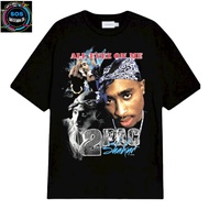 KATUN VINTAGE TUPAC SHAKUR/2PAC All EYEZ ON ME T-SHIRT RAPPER UNISEX men women adults-COTTON Tee