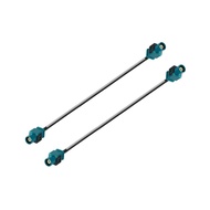 2 PCS Fakra Z Cable Fakra Z Male to Male Vehicle Aerial Antenna Extension Cable RG174 15CM/6IN for C