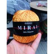 Mirai polykilap and matte knitting yarn size D27