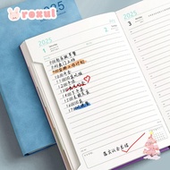 ROXUL 2025 Planner Notebook, Monthly/Weekly/Daily Planner Time Management Handbook Planner Notebook,