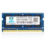 8GB 2Rx8 PC3L 12800S DDR3L 1600 MHz Sodimm RAM 1.35V PC3 1600 DDR3 12800 CL11 204 Pin Laptop Noteboo