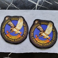 The Fraternal Order of Eagles Philippine Eagles Logo with Velcro