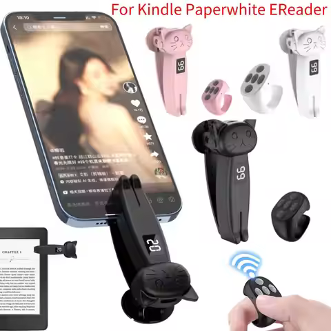 Remote Control Page Turner for Kindle Paperwhite EReader Finger Clicker Remote Control Phone Screen 