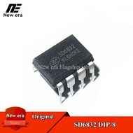 10ชิ้น Original SD6832 DIP-8 6832 DIP8 LCD การจัดการพลังงาน/ควบคุมชิป IC ใหม่เดิม