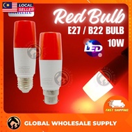 MINLITE/SUNSTAR E27 / B22 LED Bulb Lighting LED CNY Red Light Bulb Color Bulb 10W Stick Bulbs LED Ni