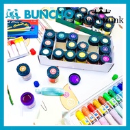 BUNCHO WATER COLOUR 6CC 12 COLOURS FG-WC612 WC618 MADE IN MALAYSIA COLOR PAINT SET