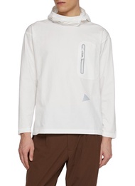 AND WANDER HYBRID WARM POCKET HOODIE