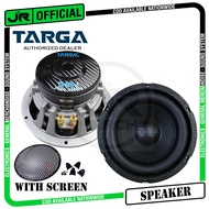 Targa 8" X-80SVC Single Coil Subwoofer Speaker w/ SC8 8" Screen Mesh Cover (X-80SVCSC)