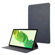 全城熱賣 - 適用於聯想小新Pad Pro 12.7 簡約瘋馬紋平板皮套（藍色）
