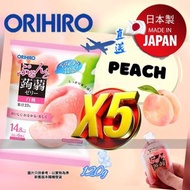 ORIHIRO - 『ORIHIRO 日本直送』蒟蒻果凍者喱- 水蜜桃 /白桃 120克 6s EXP: 2025.12 或之後 JELLY 平行進口