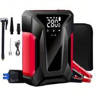 2in1 Car Jump Starter With Air Compressor, 150PSI 600A Peak Car Battery Charger With Air Compressor,