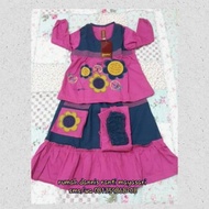 stelan anak perempuan dannis size 2