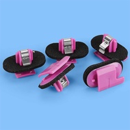 5pcs Door Tread Sill Panel Plate Retainer Clip Fit For Jaguar XE F-Pace XF XFL XEL I-Pace T4N6066