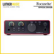 [OFFICIAL DEALER]  Focusrite Scarlett Solo (4th Generation) 2x2 USB Audio Interface