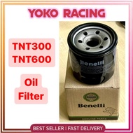 Benelli Oil Filter Penapis Minyak 260146090010 Benelli TNT300 TNT600 TNT 300 600 TRK502 LEONCINO 500 TNT249S