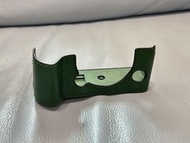 for 富士XT5 綠色皮革相機套