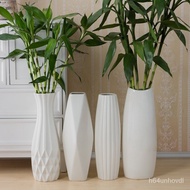 Lucky Bamboo Vase Flower Holder Lucky Bamboo Floor Vase  Ceramic Vase Simple Modern Hydroponic Large Size