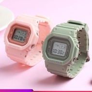 Fashion Women Sports Waterproof Watch Silicone Watches LED Night Light Multifuncation Relo