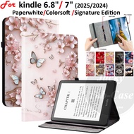 Pattern Case For kindle Colorsoft 1st Generation Signature Edition Paperwhite 11th 12th Gen 7" 6.8" 