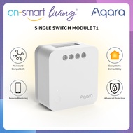 【GLOBAL】AQARA Single Switch Module T1 3.0 With Neutral - 1 Year Warranty