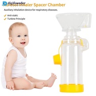 DFR  Professional Adult/Pediatric/Baby Asthma Spacer Inhaler Spacer Device Silicone Aerosol Cabin He