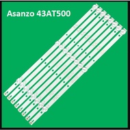 Asanzo 43AT500 - Set of 8 Bars 3 Led 6v for Asanzo 43AT 43AT500 4708-K43WDC-A3113N11 TV