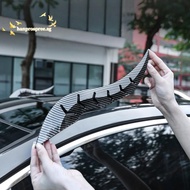 [Han-t] 2Pcs Personalized Universal Car 3D Dragon Horn Roof Decoration Creative & Cool Car Exterior 