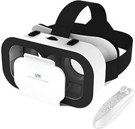 Virtual Reality Headset for Phone with Controller, 3D VR Glasses Adjustable VR Virtual Reality Goggl