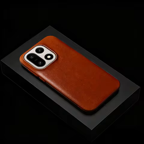 For OnePlus 15 13s 13T Genuine Leather Case For OnePlus Ace 5 Pro 3 2 11 12 9 9RT 10 Pro Nord N100 B