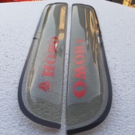 Plastic Rain Cover In howo a7 Truck | Penutup Hujan Plastik Dalam Lori Howo a7