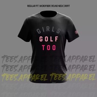 Gfore'ss Girls Golf Too Golf Putter Club and Driving Range Drifit Training Shirt