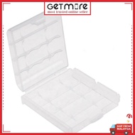Battery Case AAA AA 16850 Hard Plastic Battery Case Holder Storage Box Battery