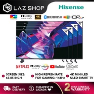 Hisense Mini-LED ULED 4K Smart TV 144 Hz Dolby Vision IQ Quantum Dot Color 55" 55U7K | 65" 65U7K | 75" 75U7K | 85" 85U7K