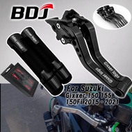 BDJ For Suzuki Gixxer 150 GIXXER 155 GIXXER 150 Fi 2015 - 2021 Adjustable Brake Clutch Lever Handle 