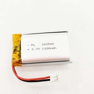 Rechargeable 3.7V Li Lipo Lithium Polymer Ion Battery Pack with 2 Pin 2.0mm/1.25mm JST Connector (10