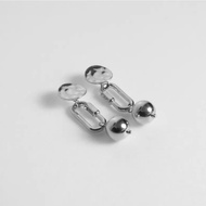 [ZANZAN ZANZAN] Korean Geometric Shape Earrings [EK55BI001]