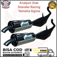 exhaust AHM F1Zr force y100 Yamaha Alfa F1Zr fi stndar racing exhaust
