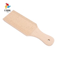 EBINL 3PCS Gnocchi Board, Ridged Surface Beech Wood  Making Tool, Durable Easy Clean Paddle Shape Gn